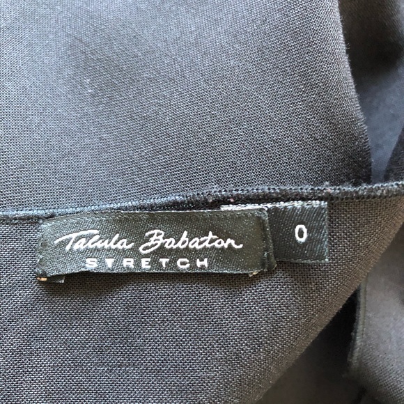 Babaton Black Midi Dress with Sleek Silhouette - Picture 4 of 10